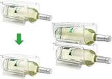 Set of 4 Wine and Water Bottle Organizer HOM-2247-FBA