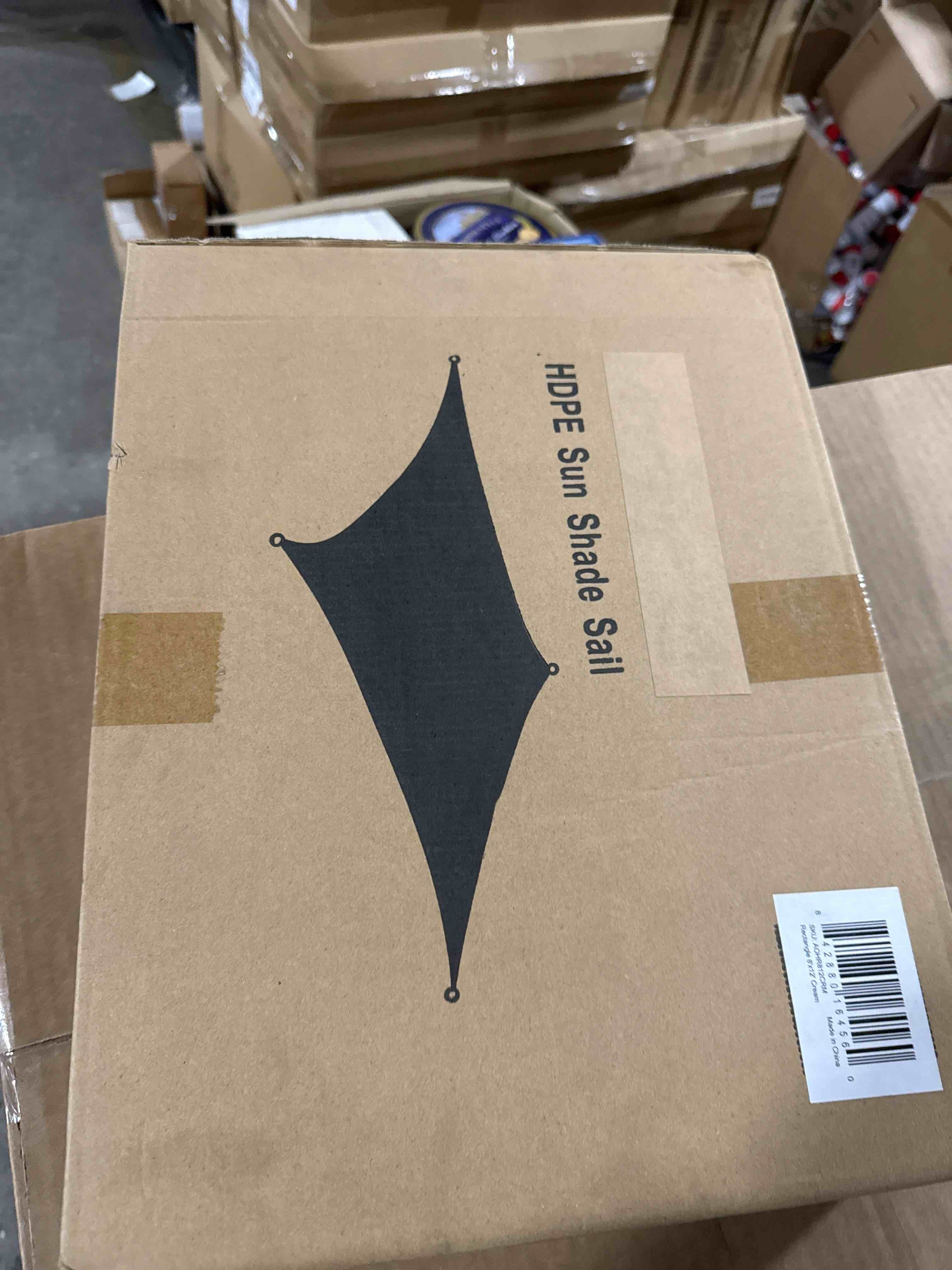 8 x 12 Cream sunshade sale