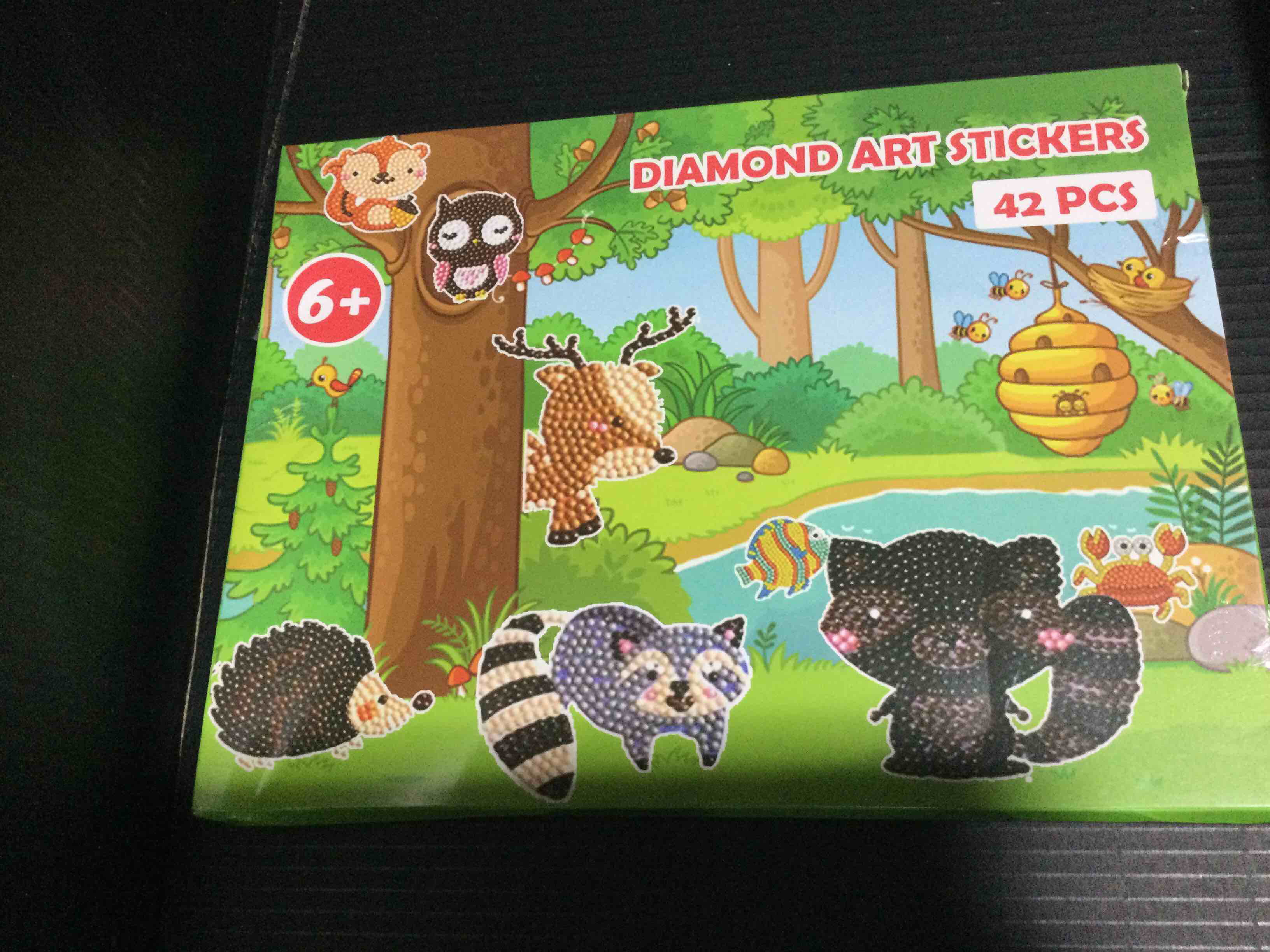 labeol diamond art stickers 42pcs