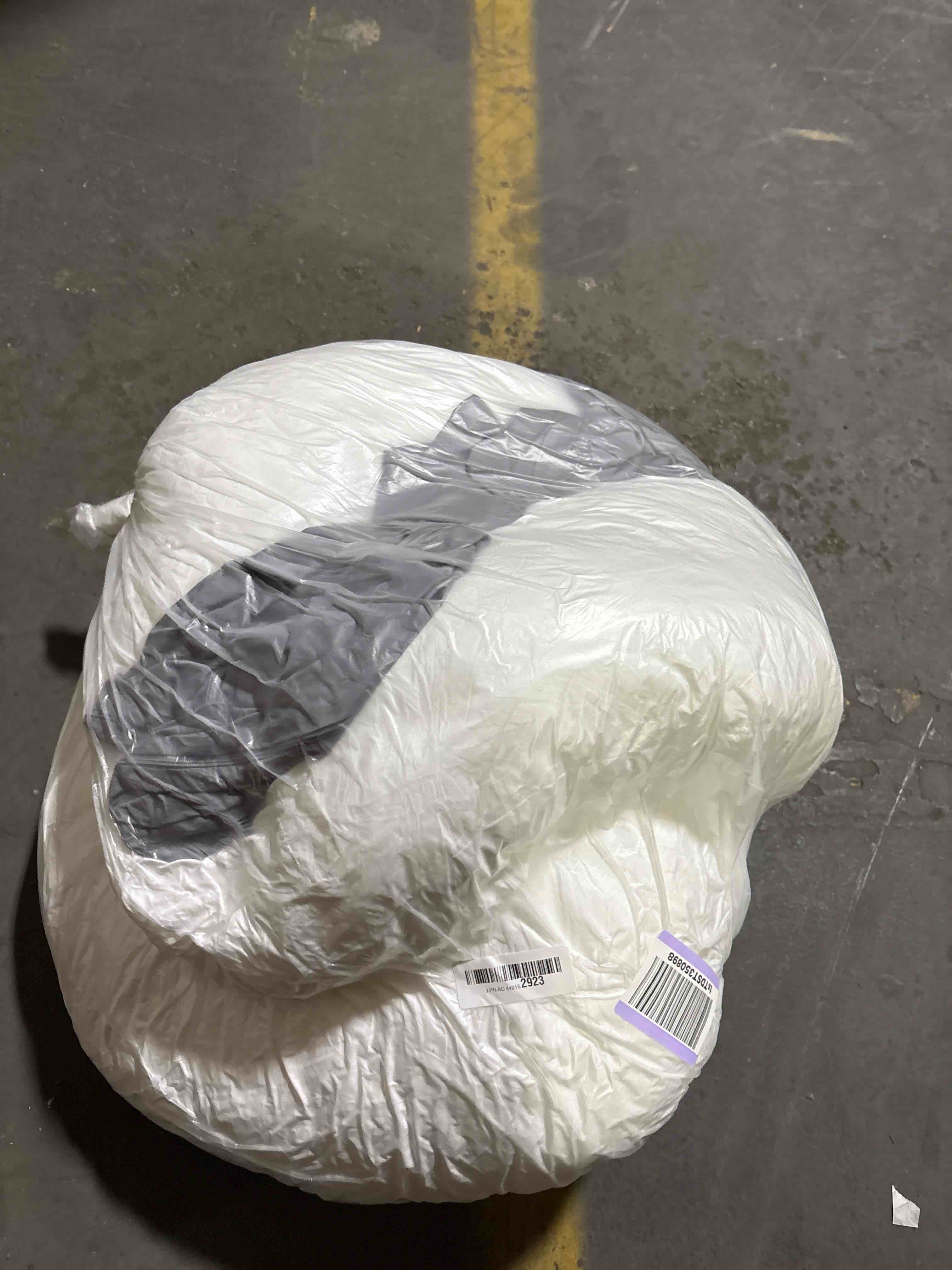 Condition photo showing Good Condition for ZZZhen Pregnancy Pillow for Sleeping, G Shaped Maternity Pillow - 56 Inch with Grey Microfiber Removable Cover, Multi- Use and Support Back, HIPS, Legs, Belly for Pregnant Women Sleeping Grey Light 56 Inch