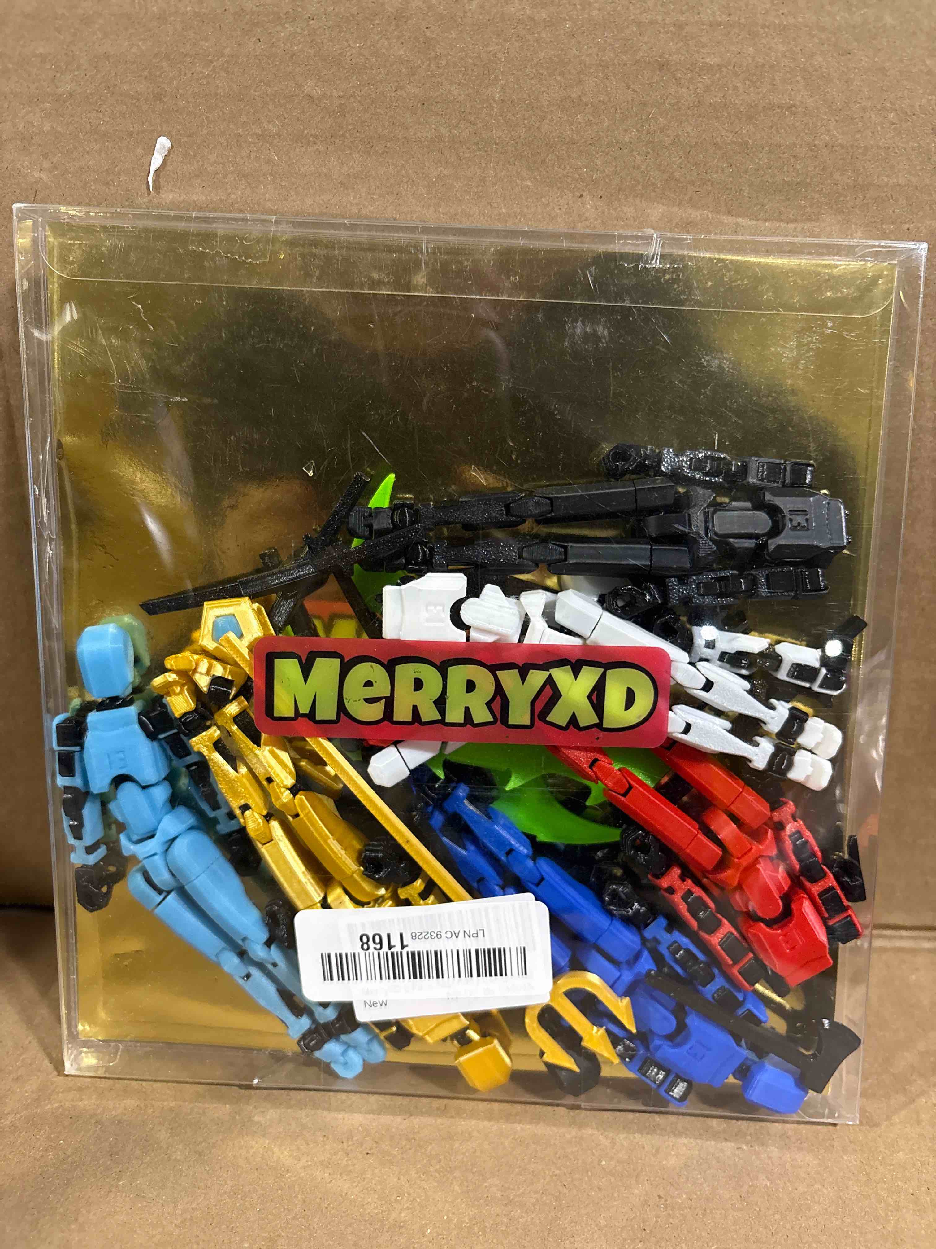 Condition photo showing New/Like New for MerryXD 6 Pack Assembly Completed T13 3D Action Figure,Dummy Nova Titan Lucky 13 Action Figure 3D Printed Multi-Jointed Movable Toy 6pack