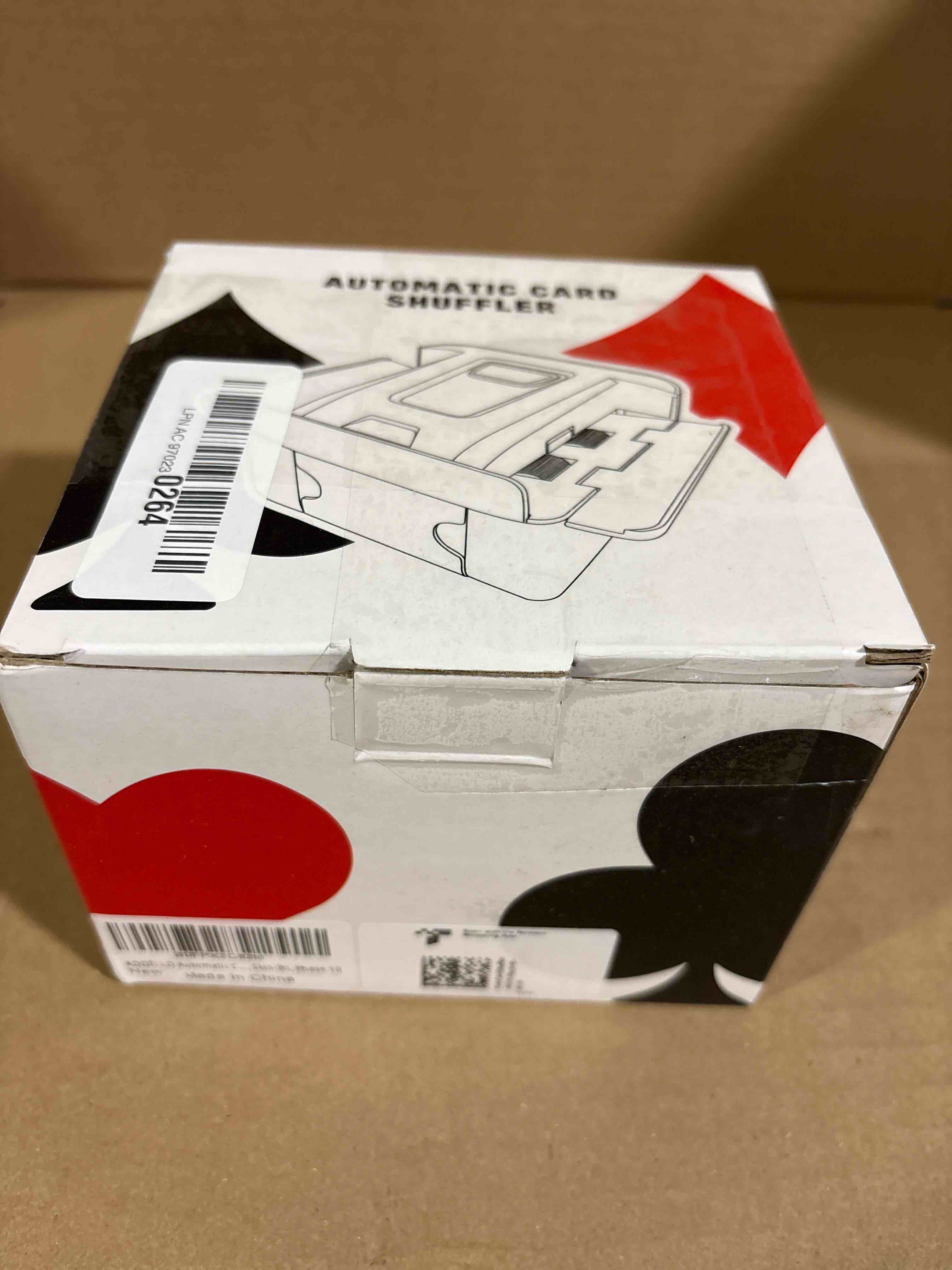 Condition photo showing New/Like New for Automatic Card Shuffler 1-2 Decks, Rechargeable Electric Card Dealer Machine, Low Noise Portable Shuffler for UNO, Poker, Blackjack, Skip-Bo, Phase 10
