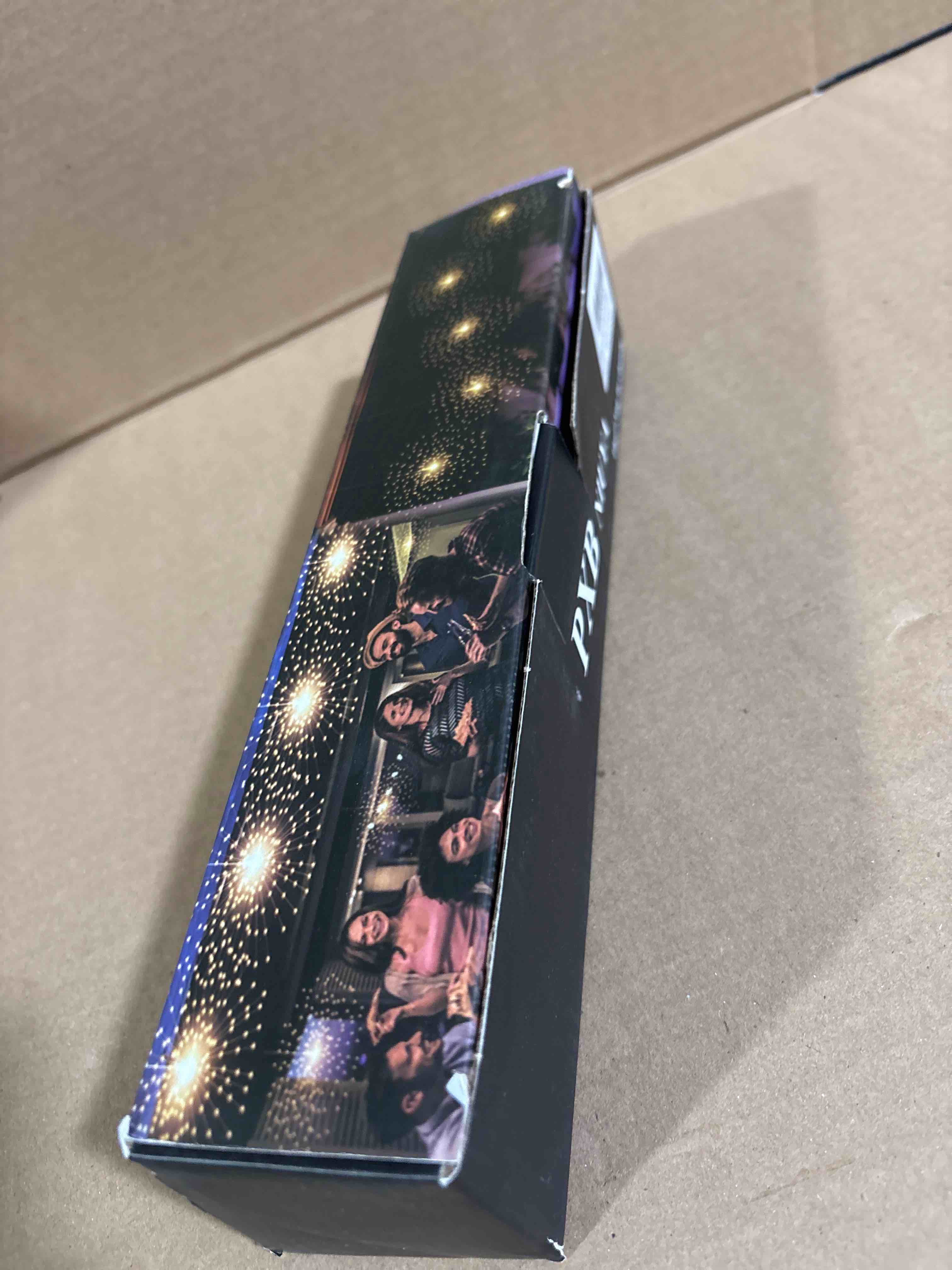 Condition photo showing New/Like New for 5 Pcs 1000LED Plug in Starburst Sphere Lights,Firework Light 8 Modes Dimmable Remote Control Waterproof Hanging Copper Wire Fairy Light for Patio Party Tent Christmas (Warm White) 5 pcs Warm White 1