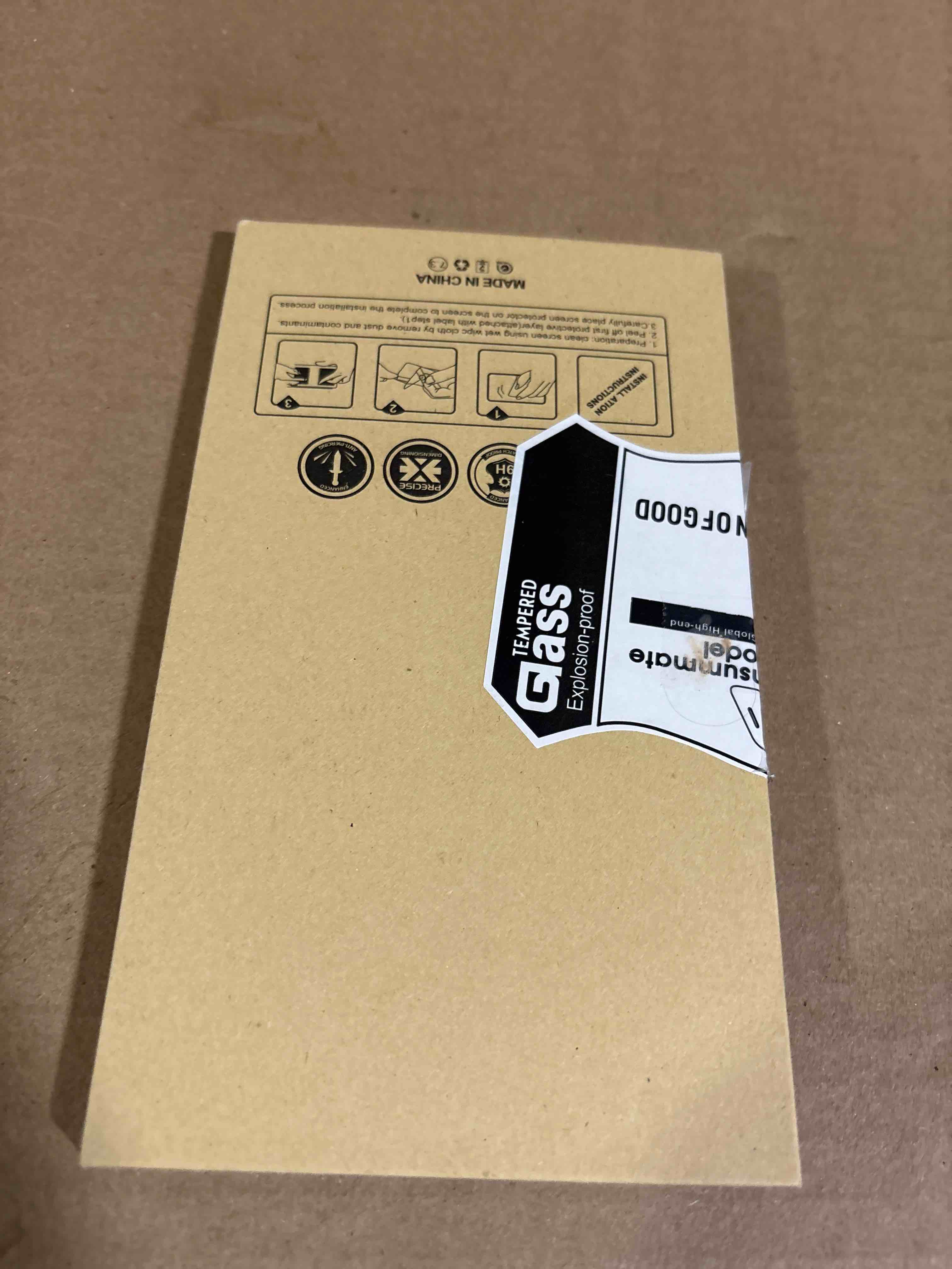 Condition photo showing New/Like New for XDesign [2+2 Pack Galaxy S23 Ultra Screen Protector, 9H Tempered Glass Scratch Resistant, Ultrasonic Fingerprint Support, For Samsung Galaxy S23 Ultra 5G 6.8 Inch Glass Screen Protector