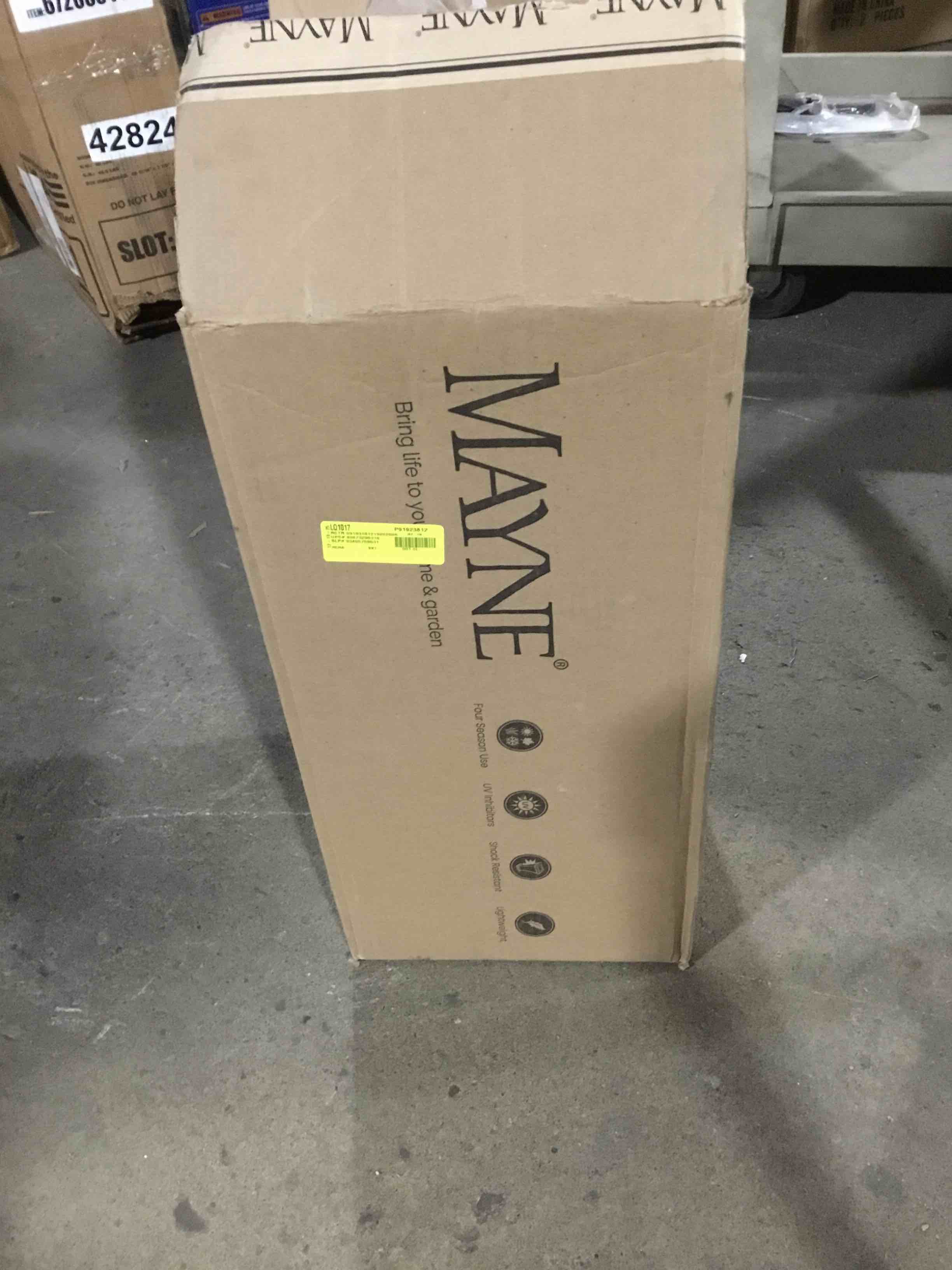 Condition photo showing New/Like New for Fairfield Elevated Self-Watering Polyethylene White Garden Bed by Mayne