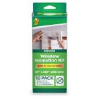 Duck Brand 62 in. x 420 in. Rolled Insulation Film Window Kit  Fits up to 10 Windows