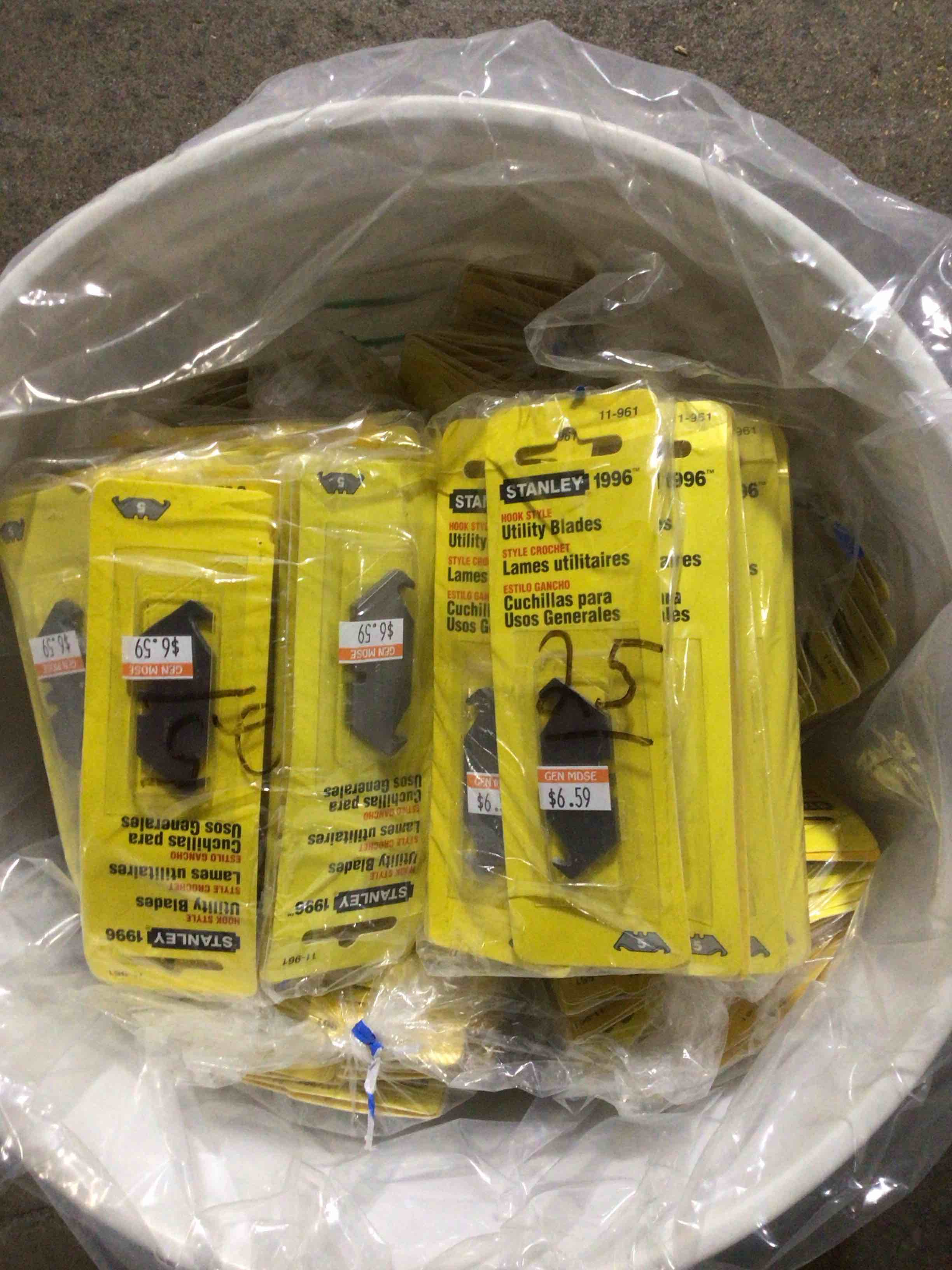 box lot of miscellaneous items