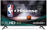 Hisense A4 Series 43-Inch Class FHD Smart Android TV with DTS Virtual X, Game & Sports Modes, Chromecast Built-in, Alexa Compatibility (43A4H, 2022 New Model) ,Black Visit the Hisense Store