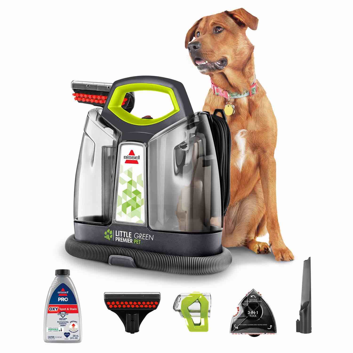 bissell little green premier pet portable deep cleaner