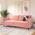Pink Velvet Sofa Bed (Similar)
