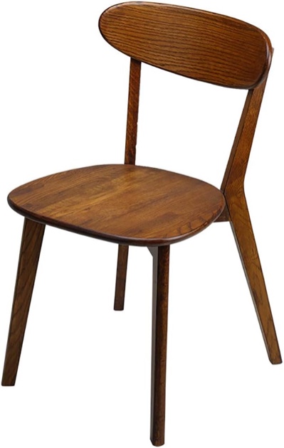 Set of 3 RXBFD Modern Wooden Dining Chair, Simple Casual/Computer Chair, Sturdy Oak Frame - Ergonomic Design, for Restaurant/Office/Counter/Family Brand: RXBFD