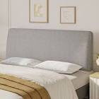 Headboard Ergonomic Design Headboard - Gray Model