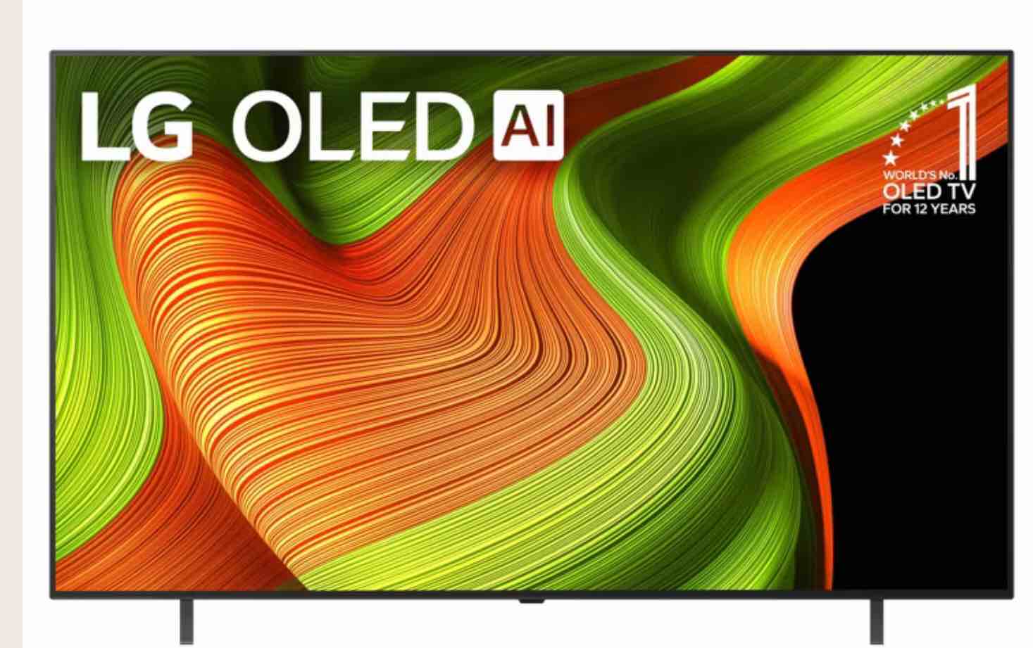 55 Inch Class LG OLED AI B5 4K Smart TV 2025