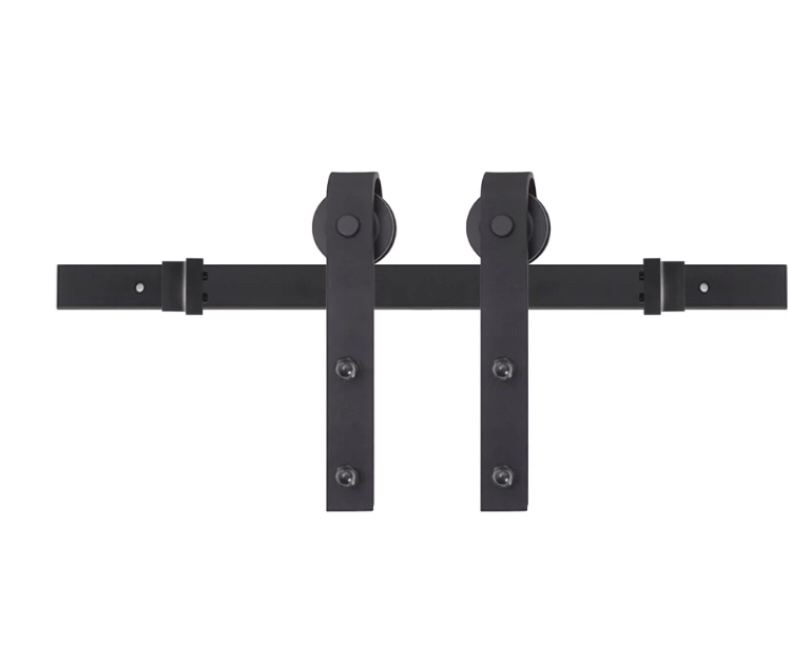 Miseno 78-3/4" Bent Strap Barn Door Hardware Kit