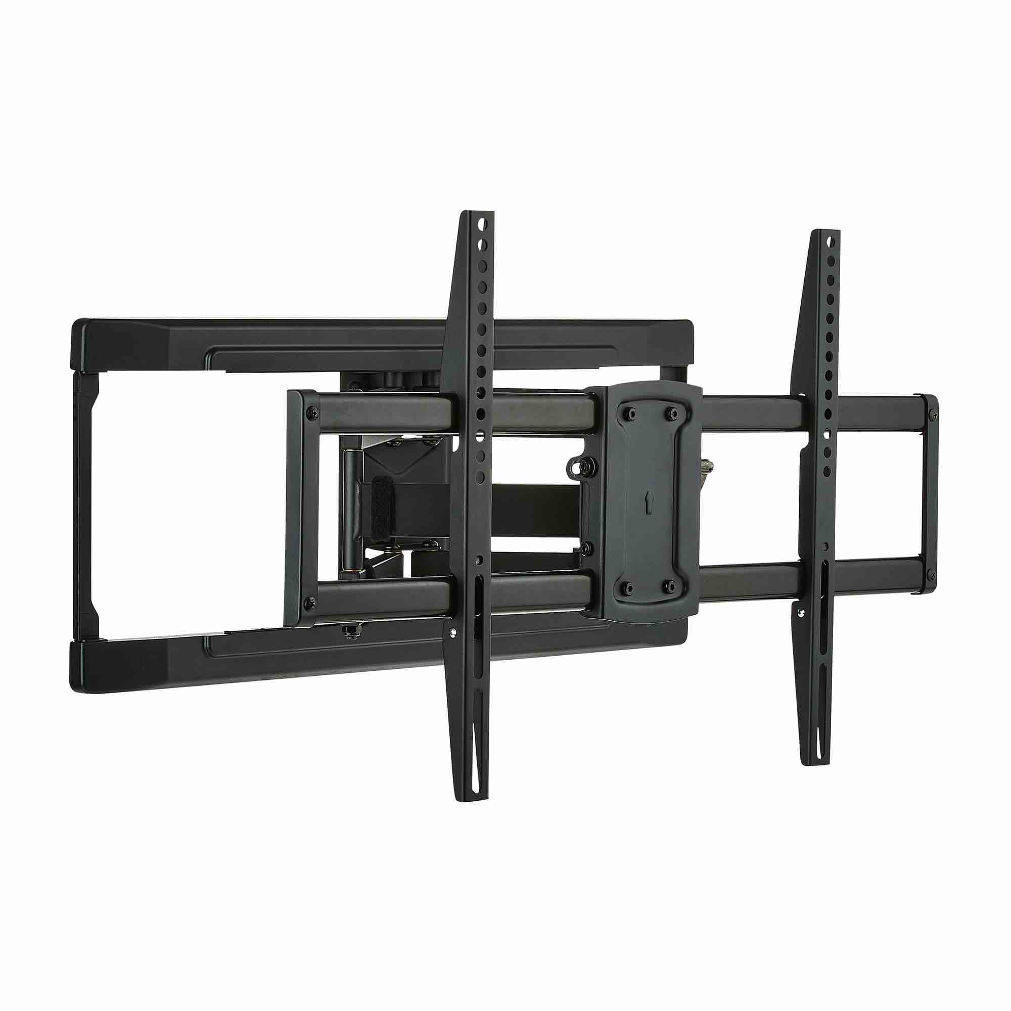 onn Full Motion TV Wall Mount for 50" to 86" TVs, UL Listed, swivel ±45°, up to +15/-15°Tilting