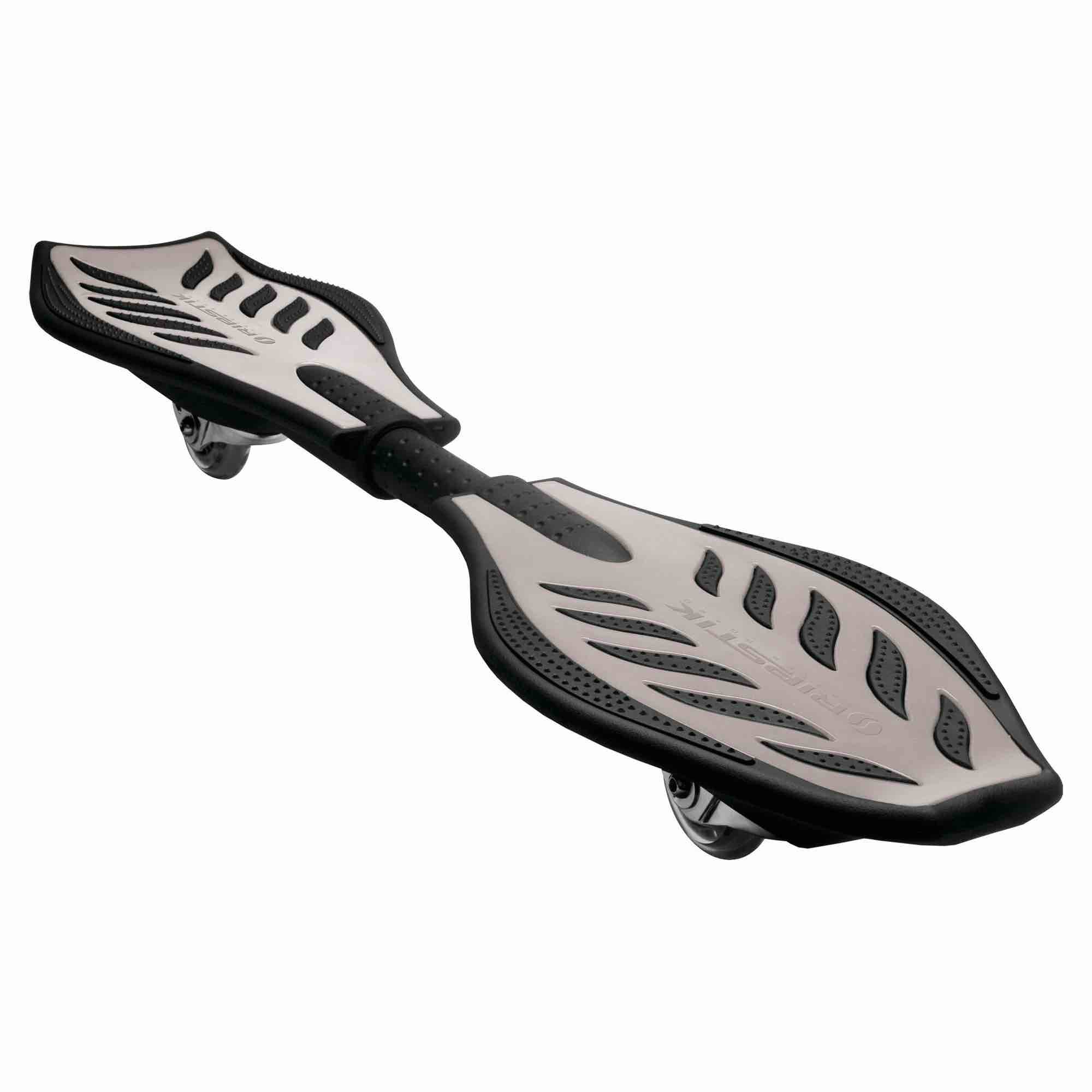razor ripstik caster board classic - silver, 2 wheel pivoting skateboard 