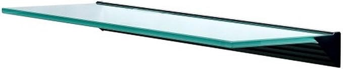 Box of LTL Home Products GL12020OPKIT Wallscapes Glacier Floating Glass Wall Shelf 