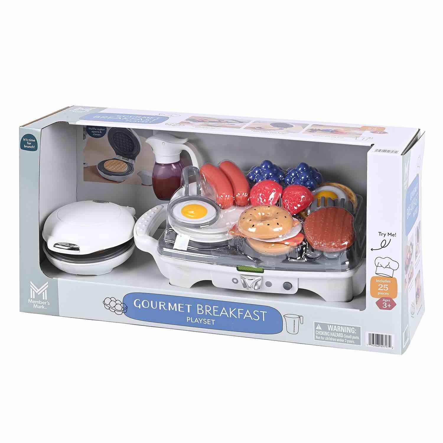 member's mark gourmet breakfast playset