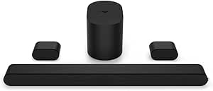 vizio 5.1 soundbar se, wireless subwoofer, surround sound w/dolby atmos & dts:x, bluetooth speaker, quickfit™ compatible – sv510x-08 (new, 2024 model)