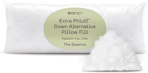 Coop Home Goods Extra Phluff Pillow for Essence Pillow, White