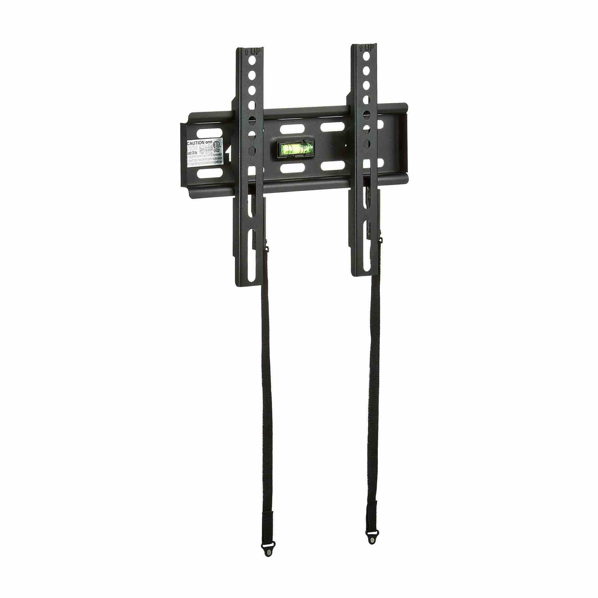onn. Fixed TV Wall Mount for 19  to 42  TVs