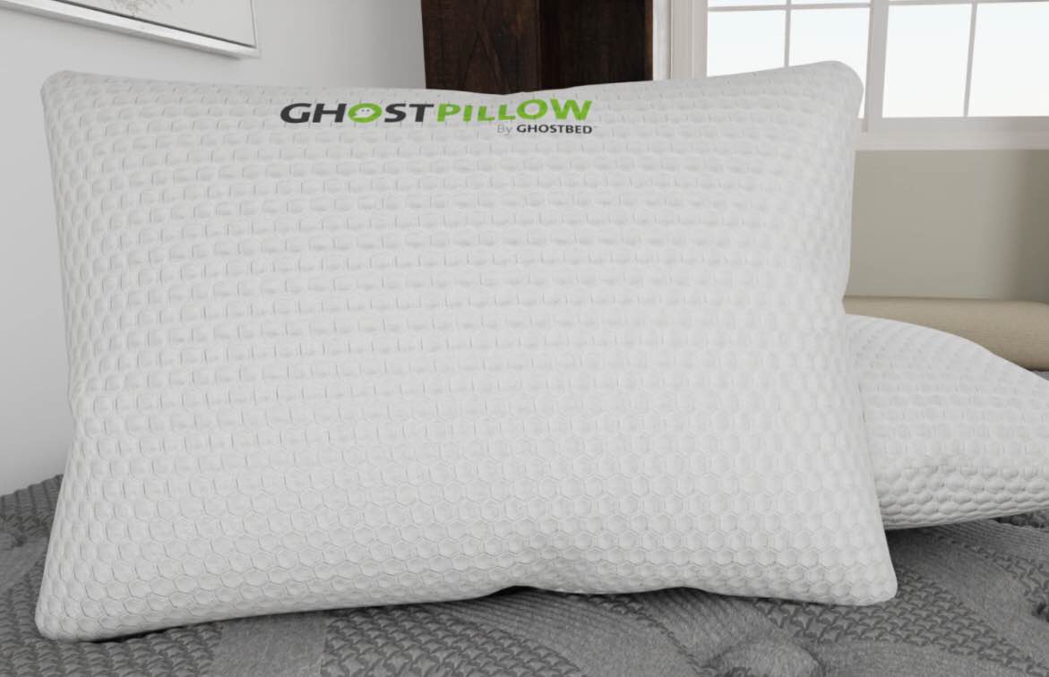 ghostpillow - shredded breathable & adjustable for total comfort queen size