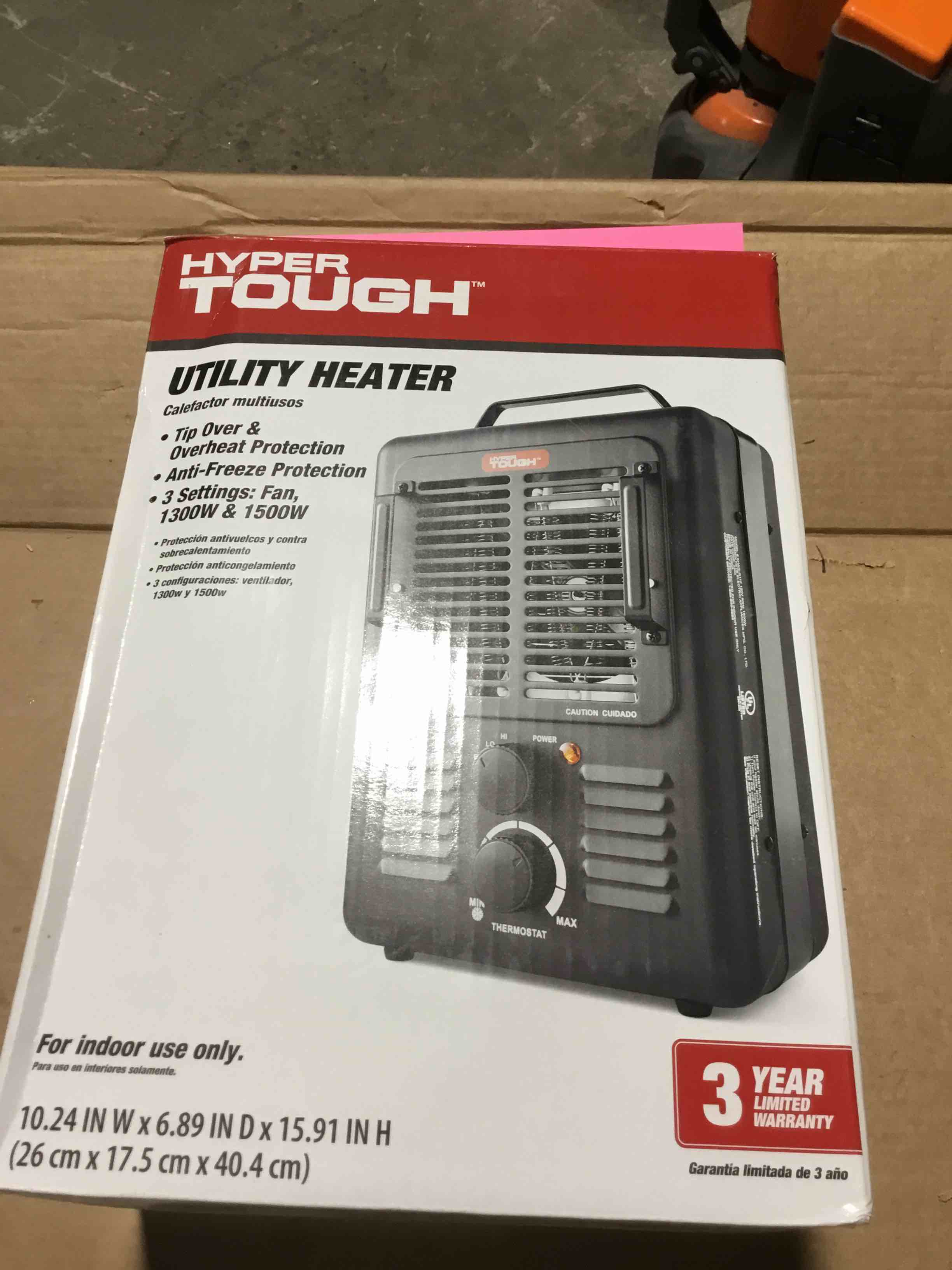 Condition photo showing Good Condition for 1500-Watt 16 in. Electronic Ceramic Tower Space Heater in Black with Touch Control and Adjustable Thermostat