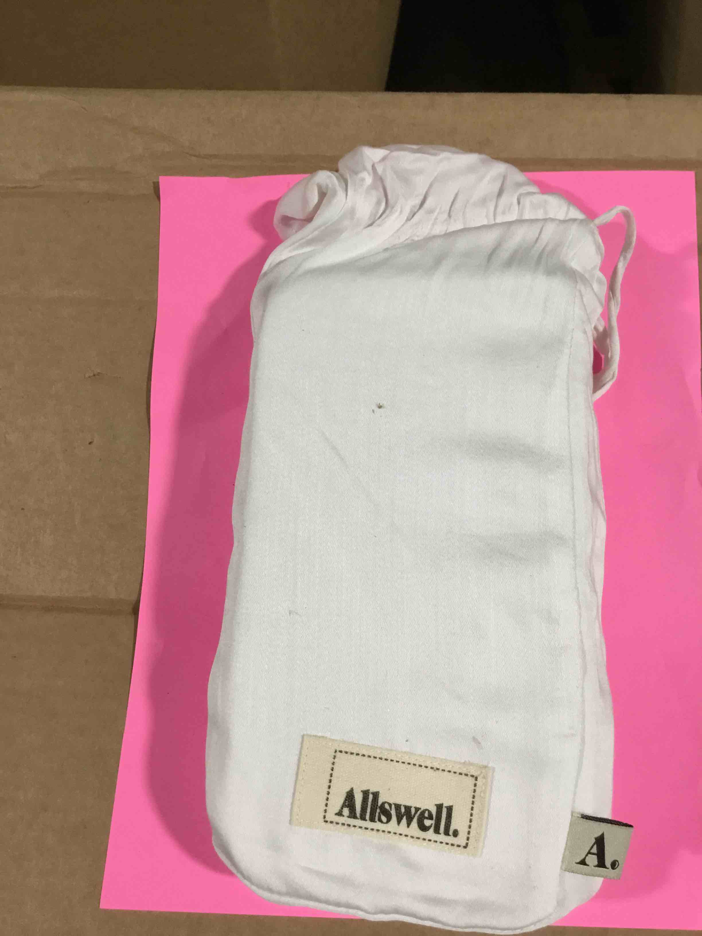 Condition photo showing Good Condition for Allswell Soft & Silky Bleached Linen Rayon Derived from Bamboo Sateen Pillowcases, Standard/Queen (2 Count)