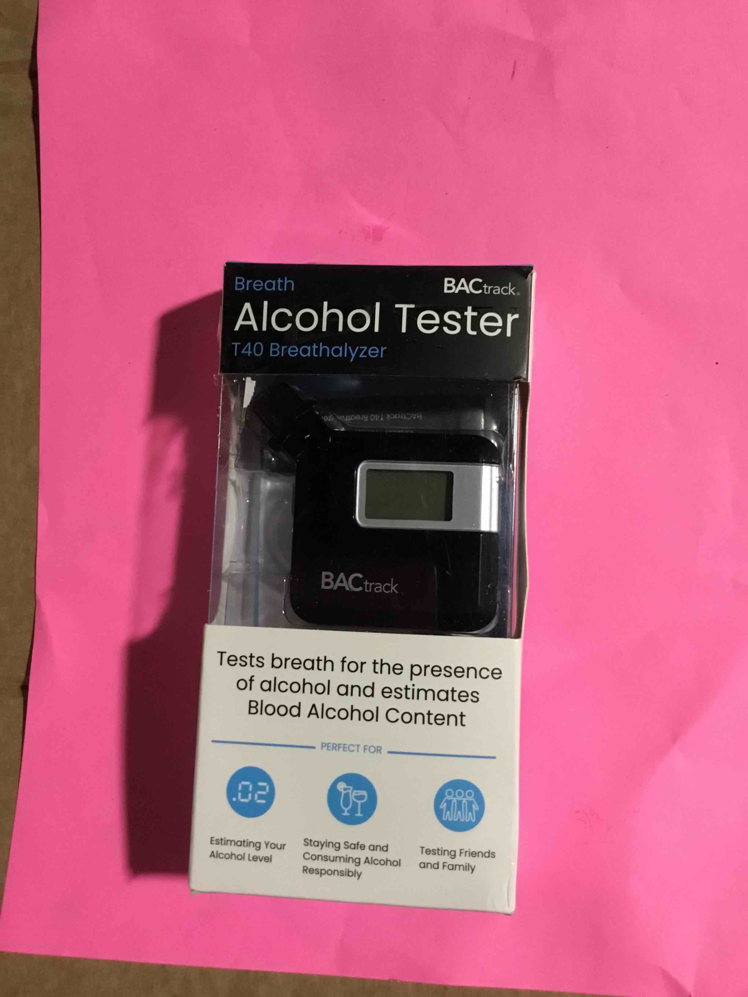Condition photo showing Good Condition for Breath Alcohol Tester T40 Breathalyzer 