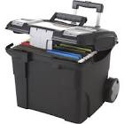 storex premium file cart  16-3/8 x 17 x 15  black
