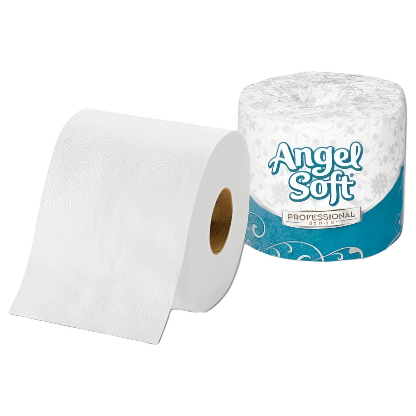 angel soft ps premium bathroom tissue  septic safe  2-ply  white  450 sheets/roll  20 rolls/carton