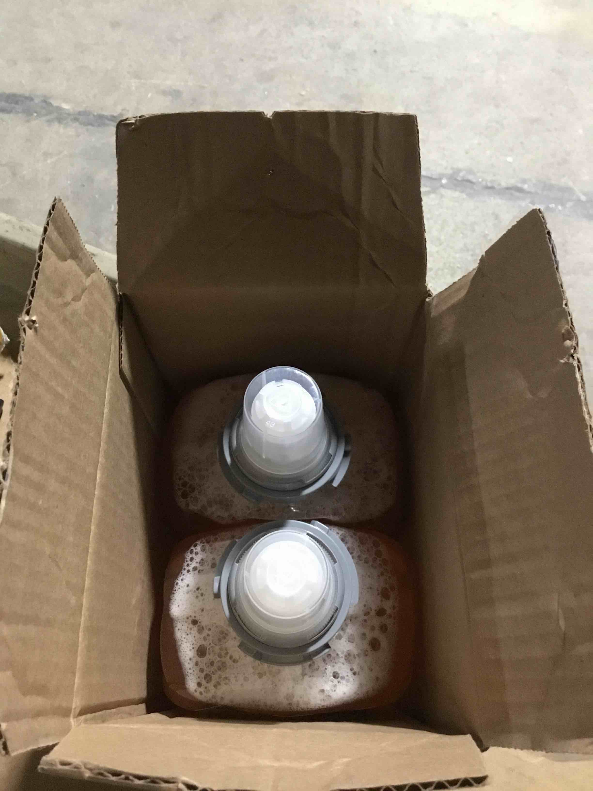 Condition photo showing New/Like New for GOJO Premium Foaming Antibacterial Soap Dispenser Refill Bottle Fresh Fruit Scent 1 200 mL 5362-02 1 Each