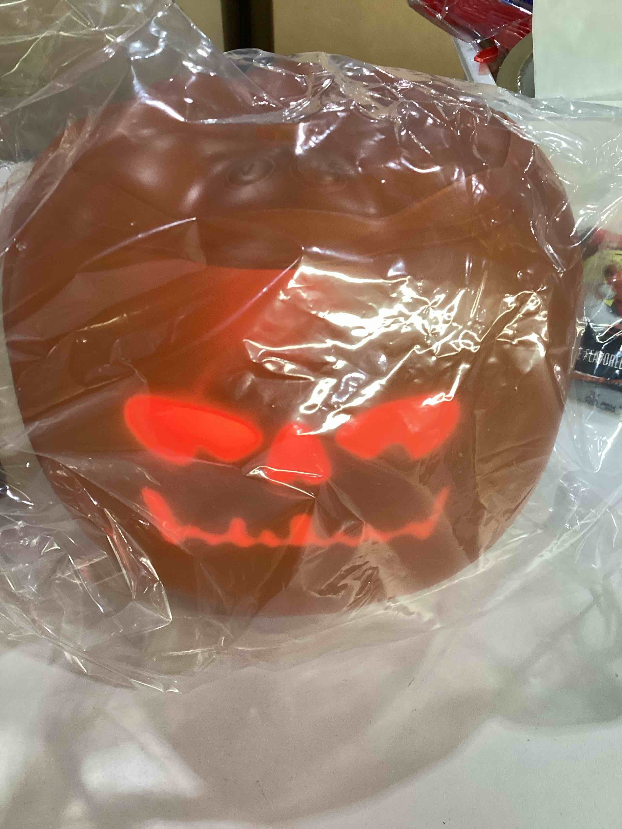 automated pumpkin music and five fun and spooky faces rechargeable trending on social media