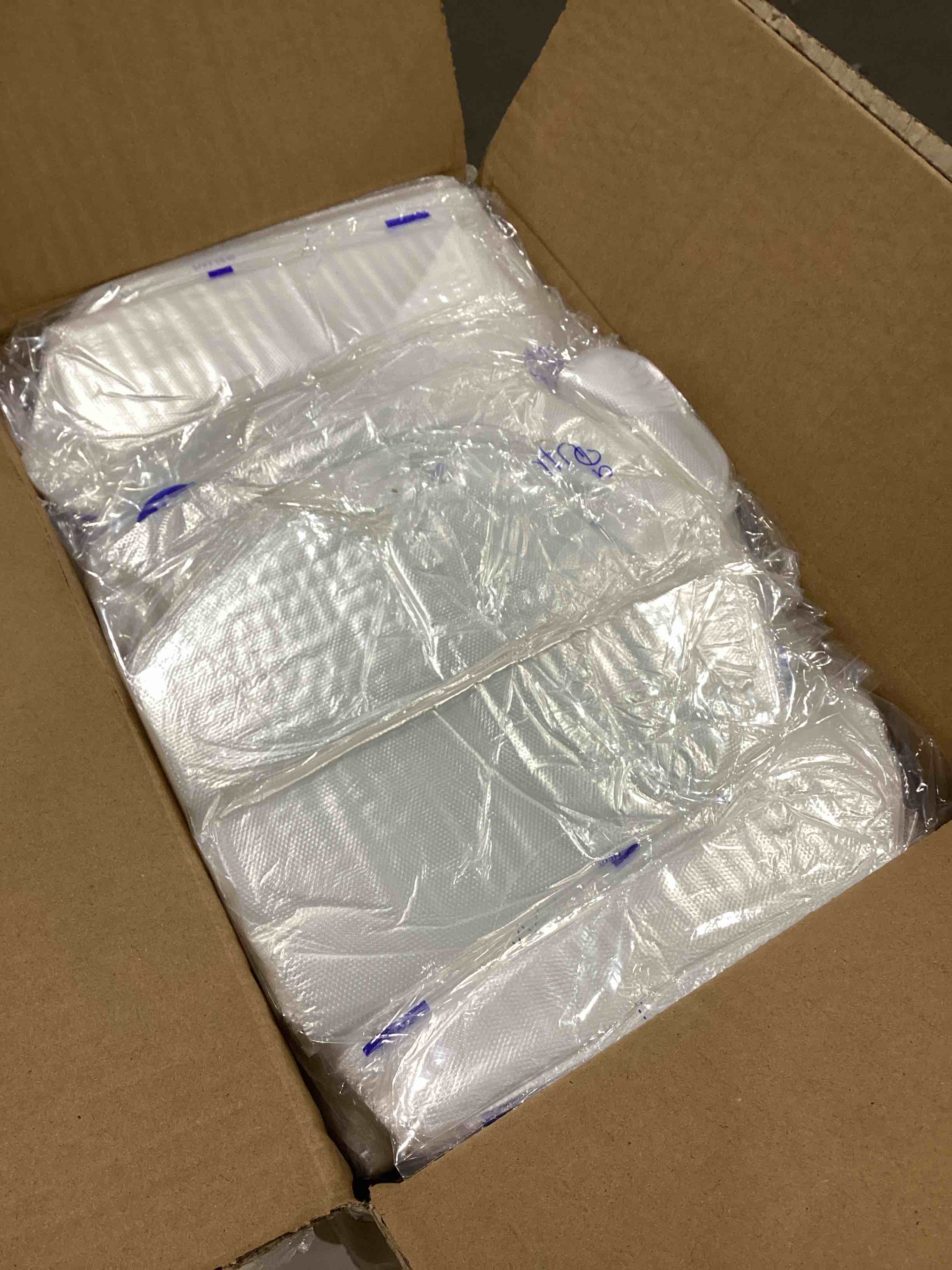 case of HDPE gloves size large