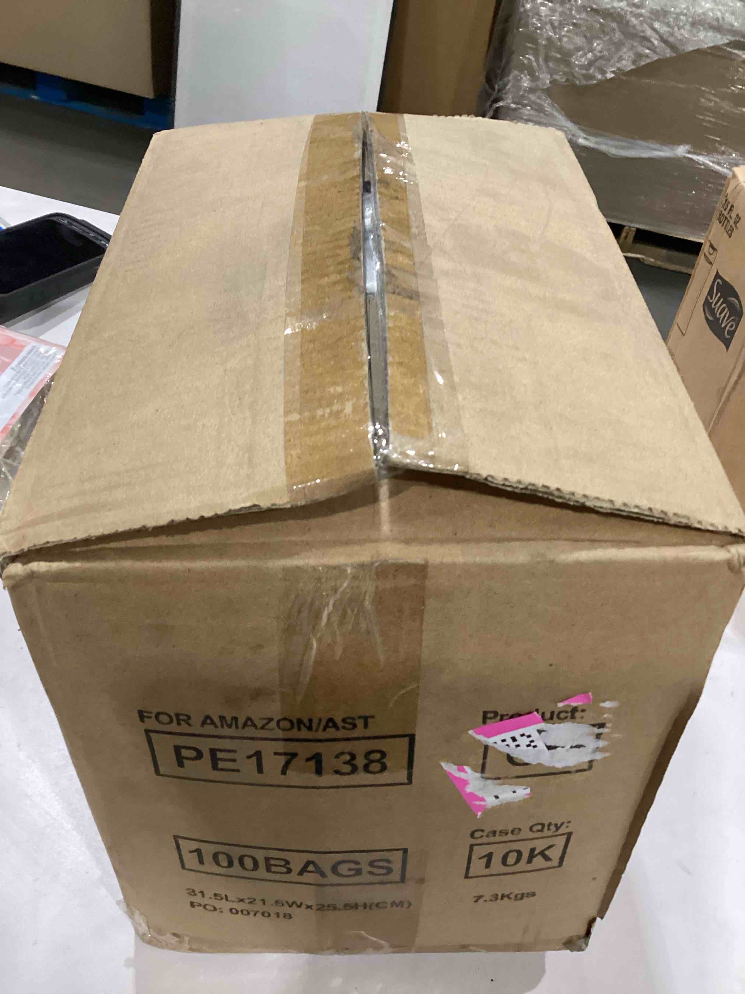 case of 10,000 size medium HDPE Gloves