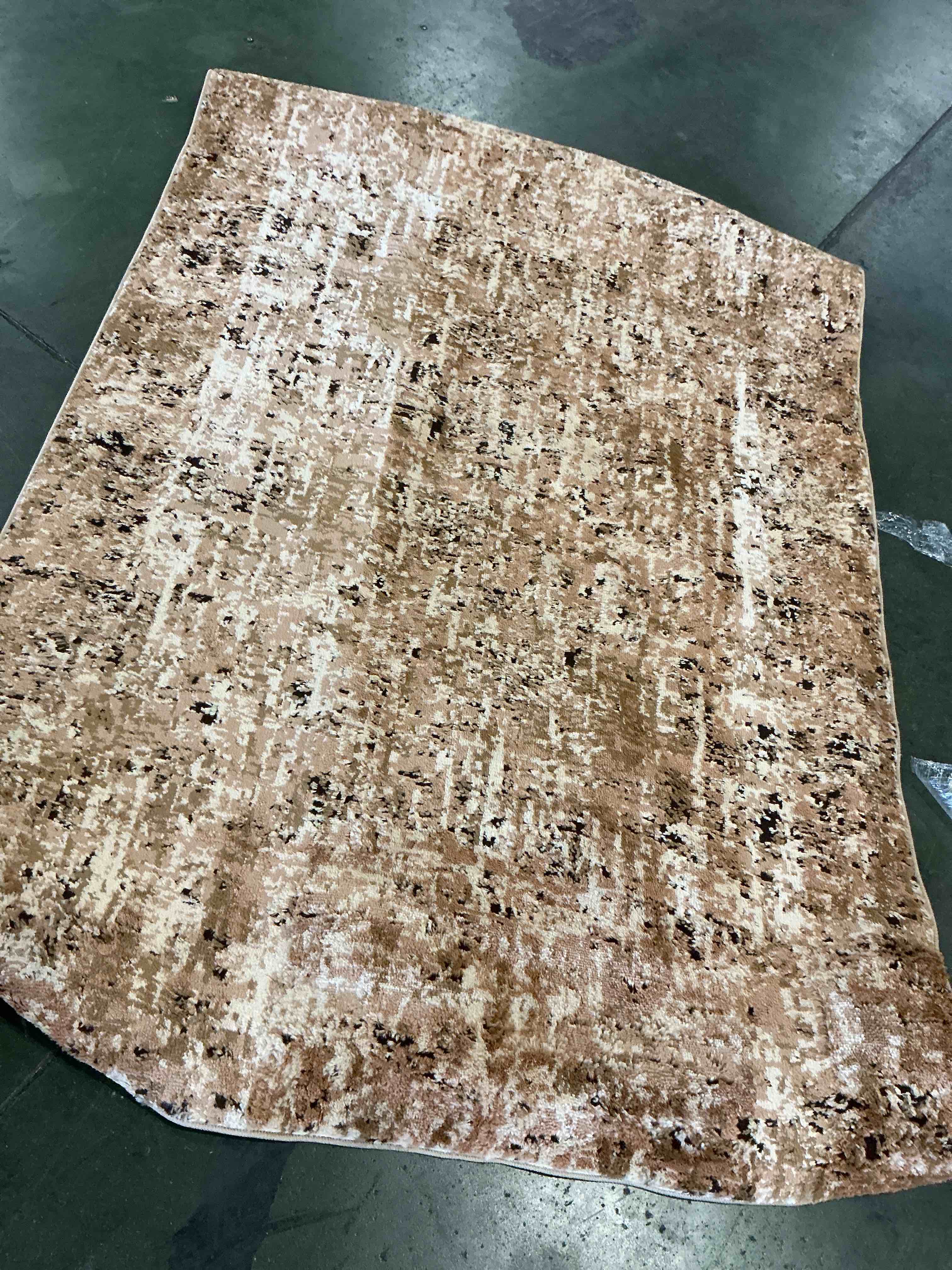 Kushan- Gabardin  5. x 7 ft. Area Rug brown beige