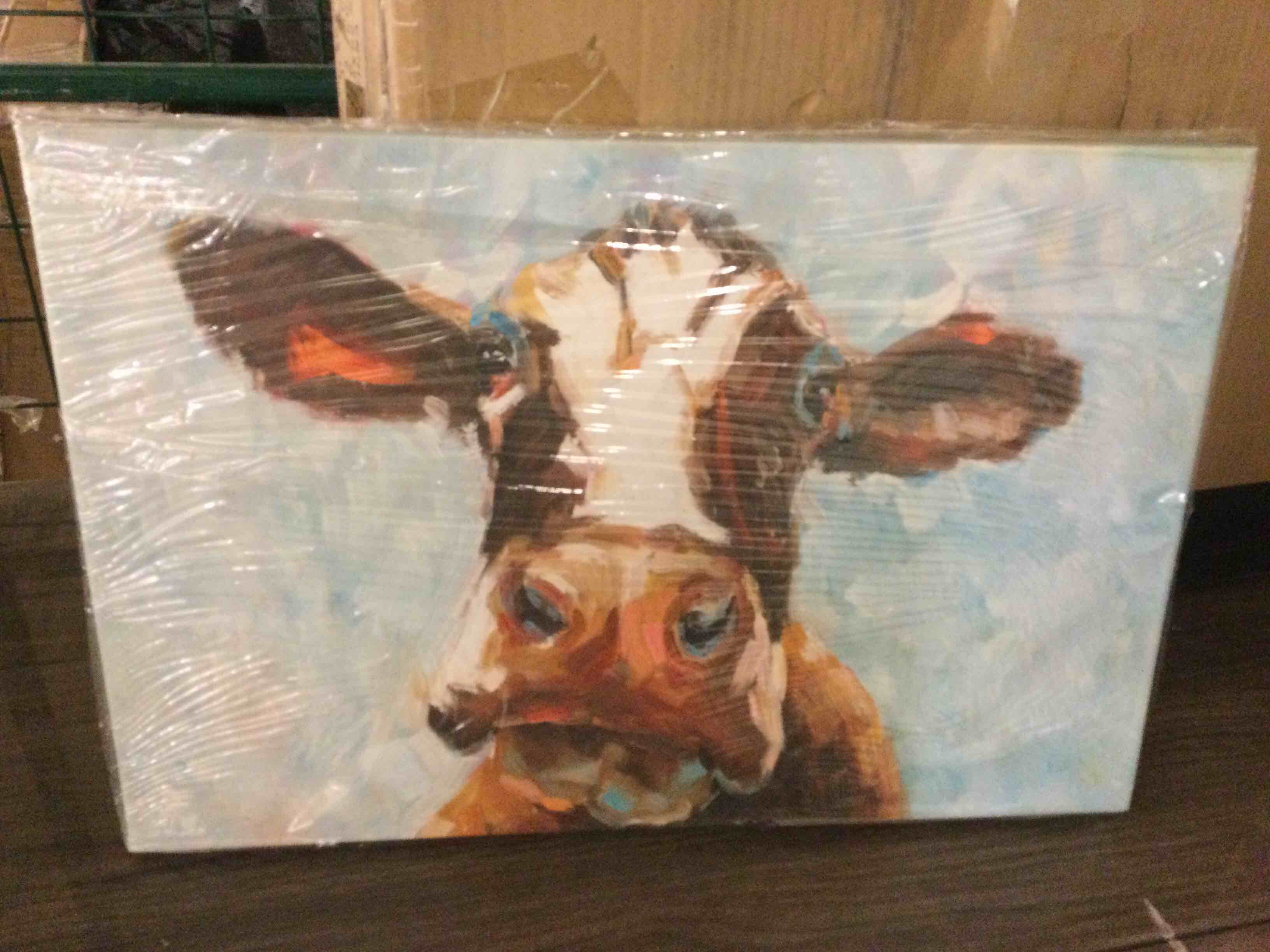 Mow Cow Canvas