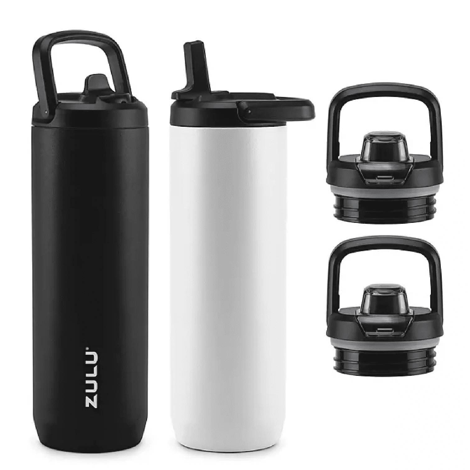 ZULU Stainless Insulated Water Bottle, 2 Pack