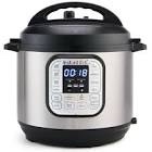 instant pot duo 7-in-1 electric pressure cooker, slow cooker, rice cooker, steamer, sauté, yogurt maker, warmer & sterilizer, includes app with over 800 recipes, stainless steel, 8 quart