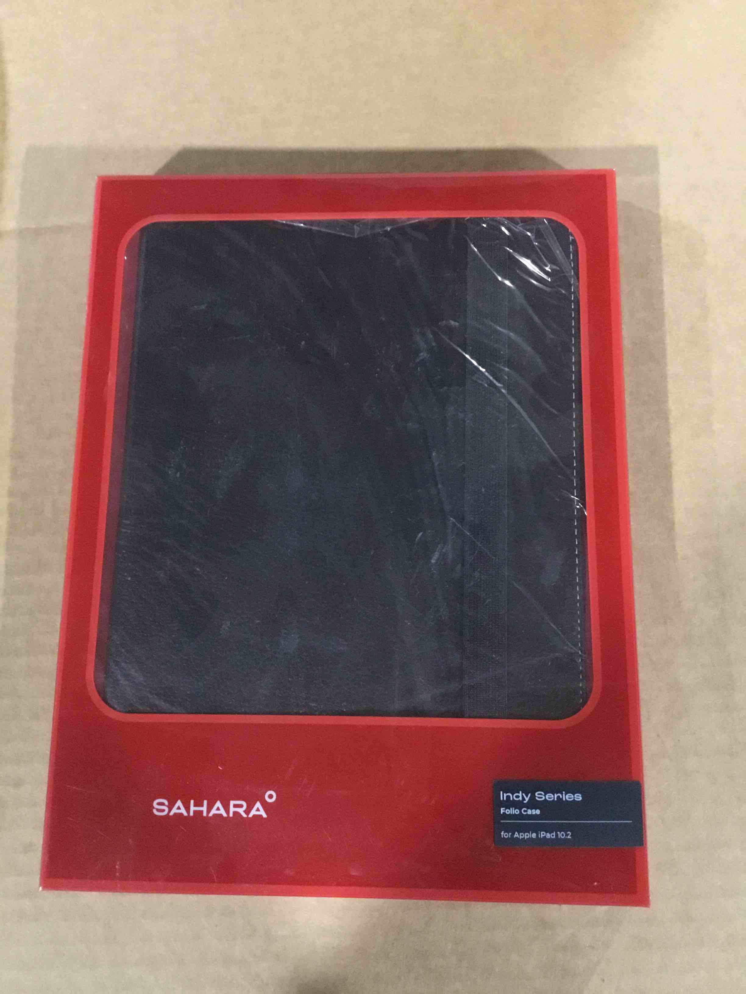 SaharaCase - Bi-Fold Folio Case for Apple iPad 10.2" (8th Generation 2020 and 9th Generation 2021) - Black