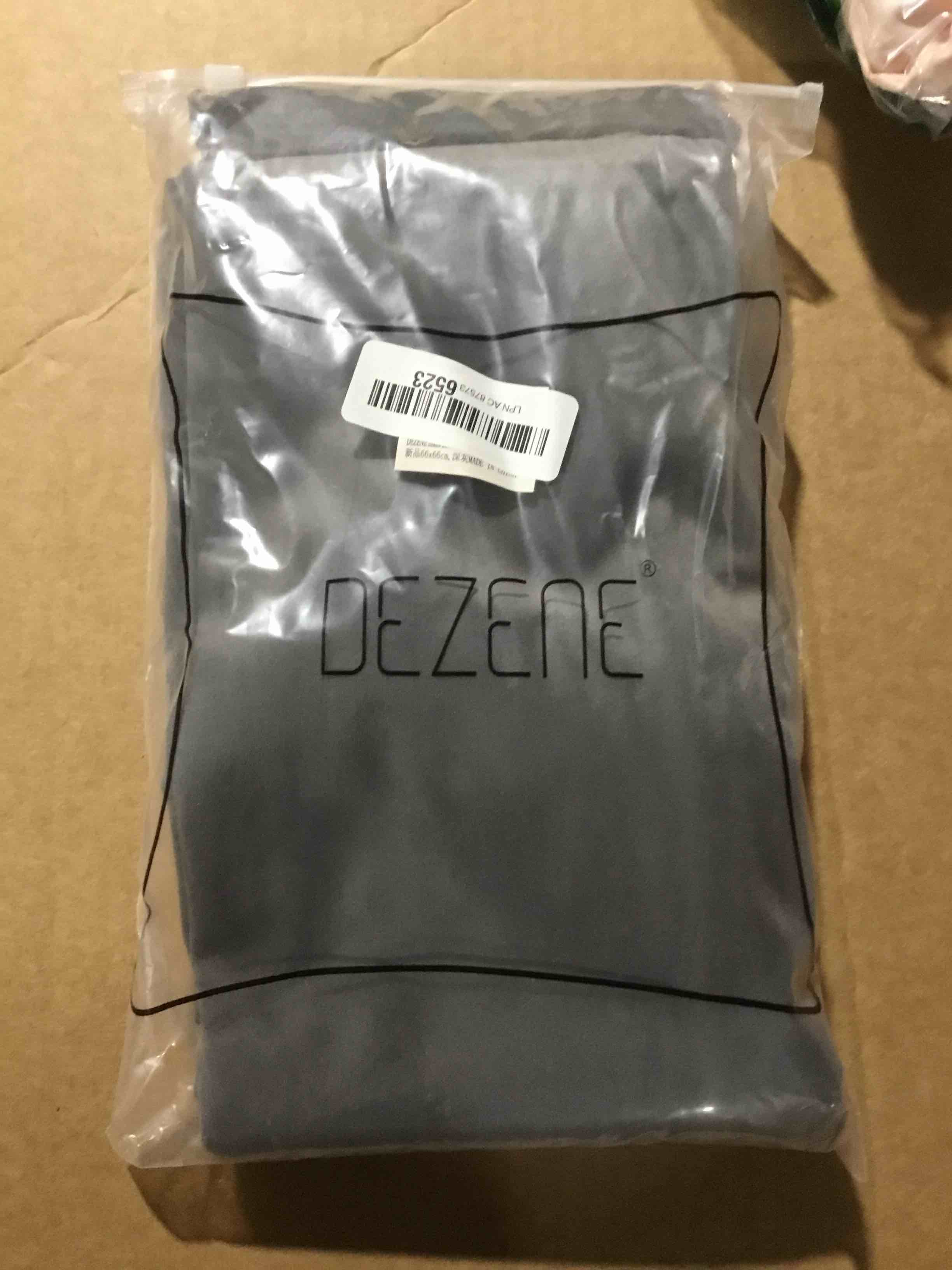 Condition photo showing New/Like New for 26x26 Euro Pillow Covers : 2 Pack Cozy Soft Velvet Oversized Couch Pillow Shams, Square Throw Pillow Cases for Living Room Sofa, Dark-Grey Dark Grey 26" x 26" (Pack of 2)