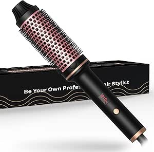 Thermal Brush-Blowout brushs10 Temperatures LCD Display Upgrade to 400Â°F 1.5 in Heated Round-Brush 
