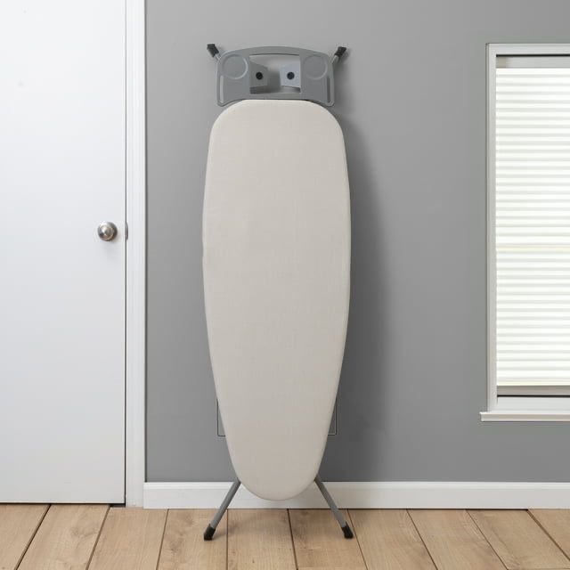 Better Homes & Gardens Gray Wide Top Freestanding Ironing Board