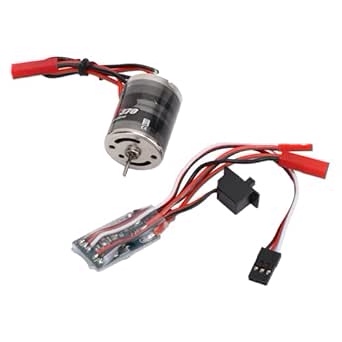 Condition photo showing New/Like New for RC Brushed Motor High-Performance ESC 370 Sized Motor with 31T 30A ESC for 1/16 1/18 RC Cars Racing