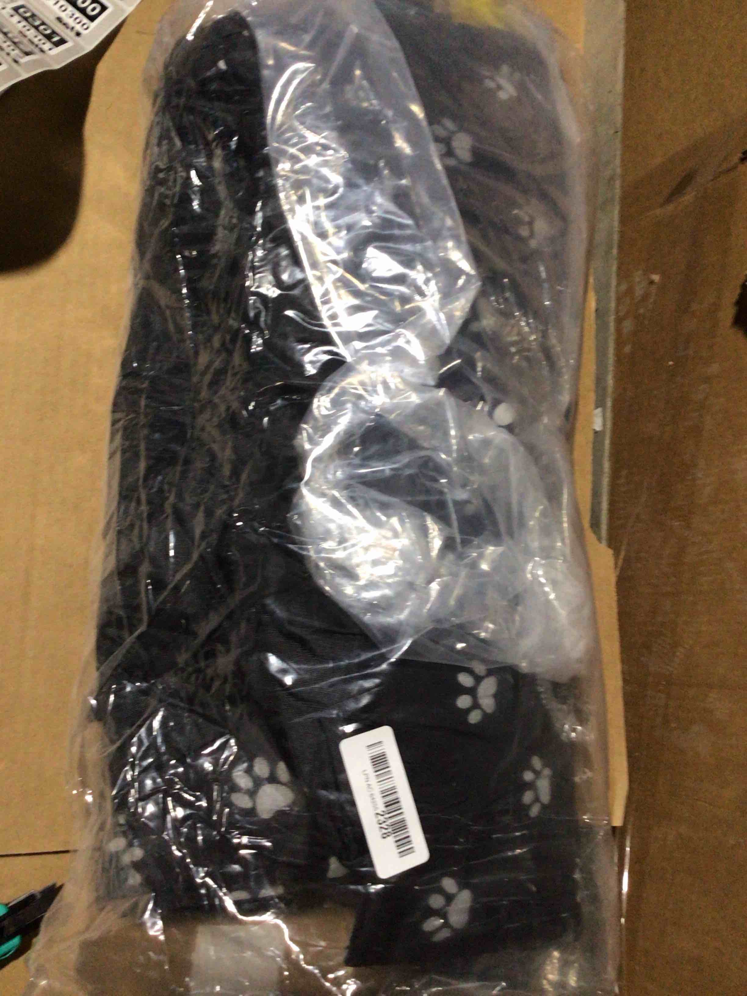 Condition photo showing New/Like New for Size L Cats Shelter Big for 3 Adult Cats Outdoor Feral Cat House for Winter, Waterproof and Warm Cat House Outdoor Insulated,Foldable Cotton Filled Thicken Stray Cats Dogs Tent Shelter (Blue Bowl) L:21.7"×16"×14.5"?3 cats?-with Blue Bowl