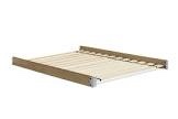 (incomplete box2/2) (only side rails) Wesley full bed natural side rails+lvl+other accessories 
