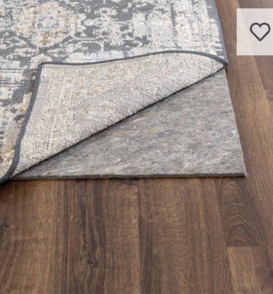 Mohawk Home Bottorff Dual Surface 0.33" Non Slip Rug Pad 9’x13’ 