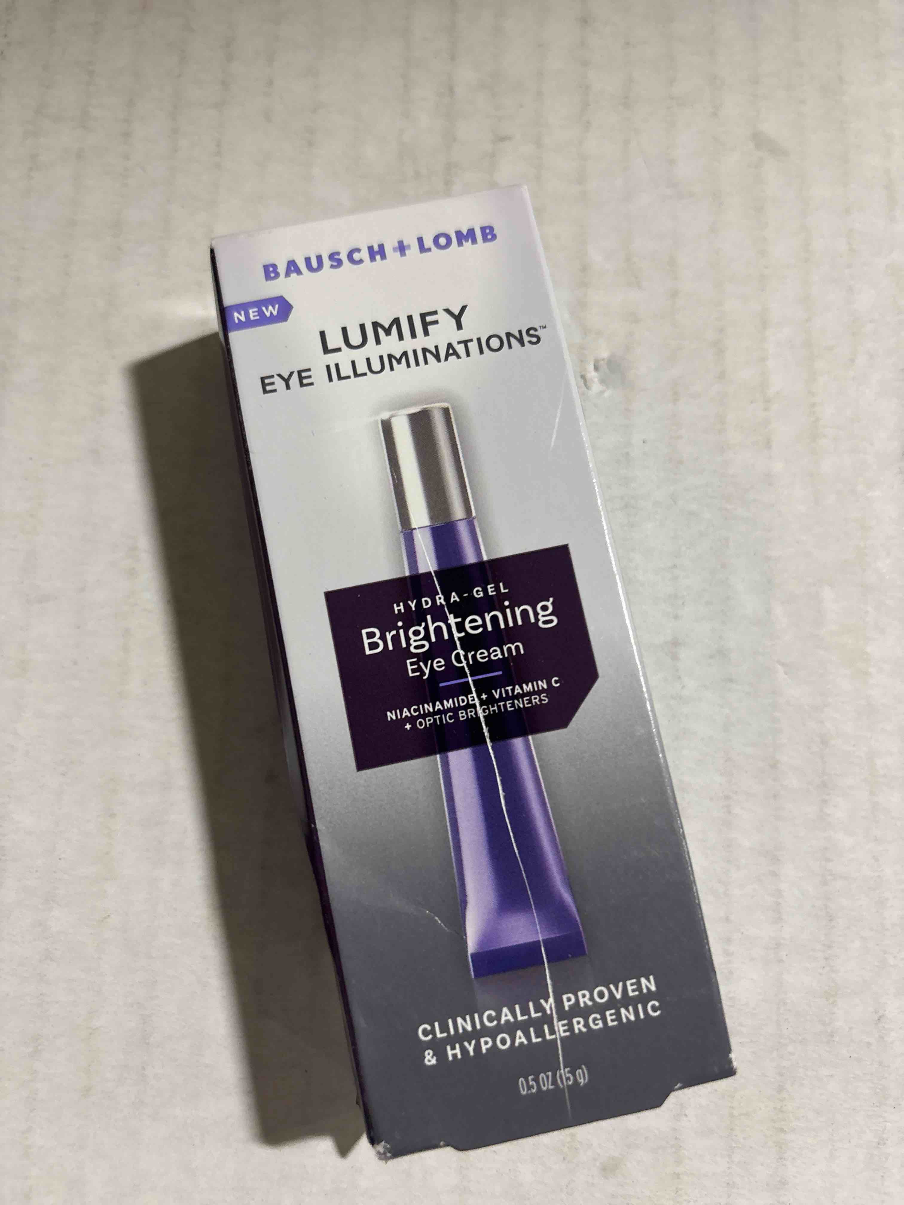 Condition photo showing New/Like New for LUMIFY Eye Illuminations Lash & Brow Serum, Promotes Thicker, Fuller-Looking Lashes & Brows with Biotin, Peptides & Hyaluronic Acid to Nourish, Soften & Condition, 0.12 Fl Oz (3.8 mL) Lash Serum