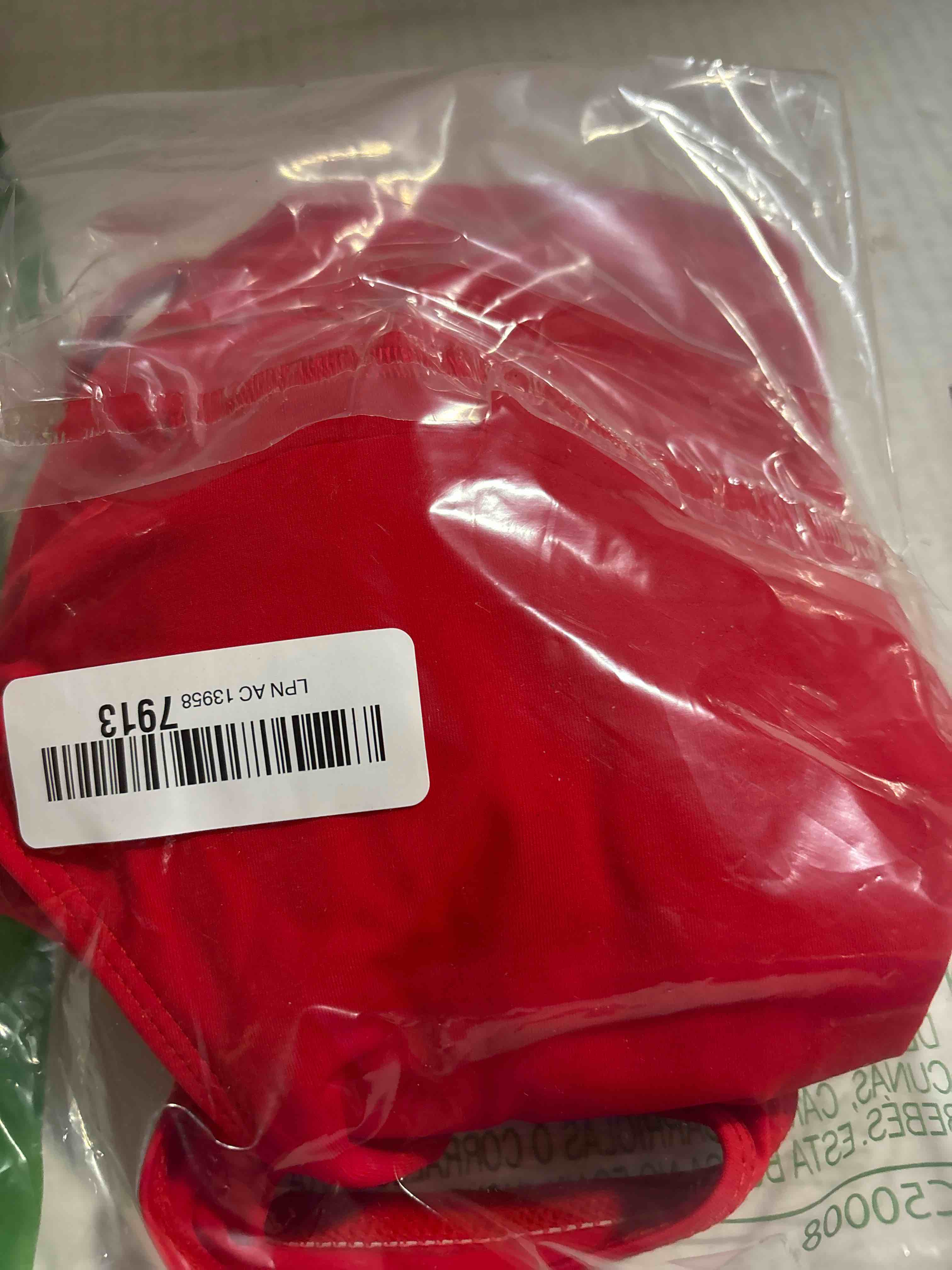 Condition photo showing New/Like New for Pamela Anderson Red Swimsuit Bathing Suit Pam and Tommy Costume Bikini Beach Swimsuits for Women Costume Large Red