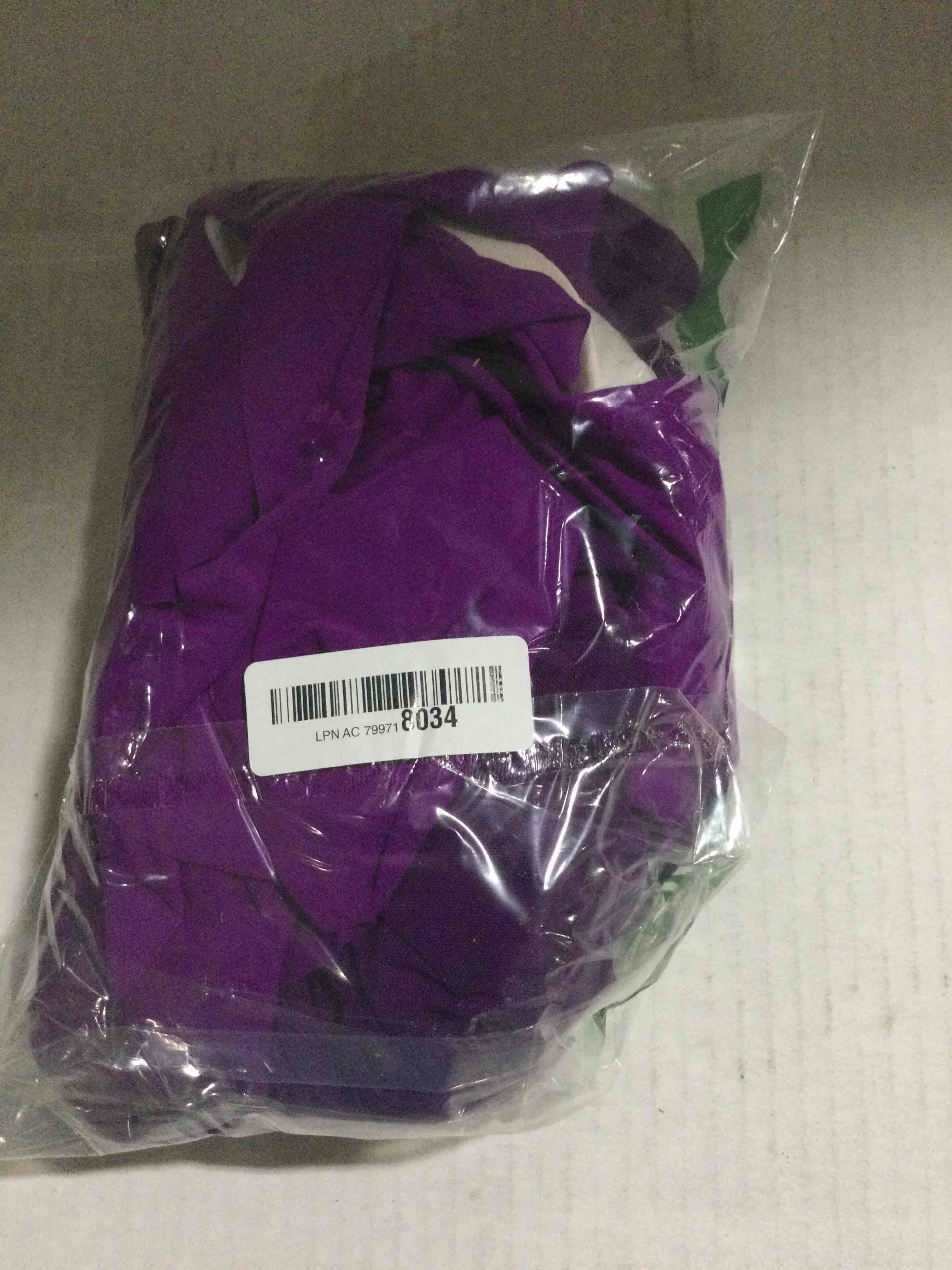 Condition photo showing New/Like New for Blooming Jelly Women's Plus Size Bathing Suit One Piece Swim Dress Tummy Control Swimsuits Ruffle V Neck Swimwear 3X-Large Purple